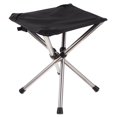 thumbnail image 1 of HLONK Chaise de Camp Pliante en Acier Inoxydable 1Pcs 11.8x10.6 Po, 1 of 8