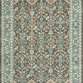 thumbnail image 5 of Mainstays Persian Border Medallion Loop Print Gray Aqua Indoor Area Rug, 7' x 10', 5 of 7