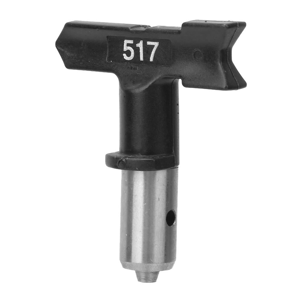 Tebru 517 Sprayer Nozzle,Black Paint Spray Nozzle Kit Universal High