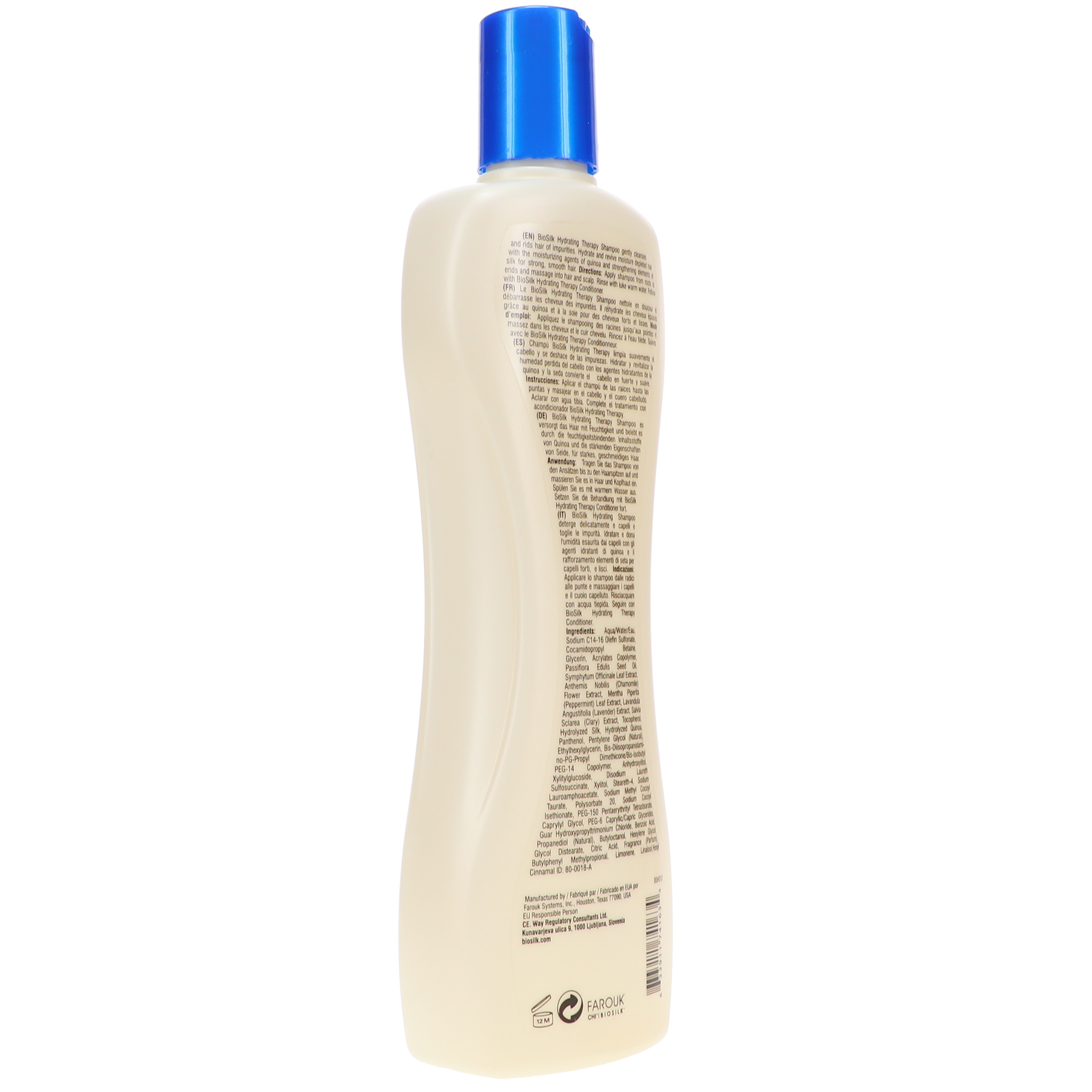 Biosilk Hydrating Therapy Shampoo 12 oz - image 4 of 8