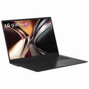 LG gram Pro 17-inch Copilot+ PC, Windows 11 Home, Lightweight Dual AI Laptop, Intel Core Ultra 7, 32GB RAM, 2TB (2x1TB) SSD, Black