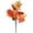 Orange, variant on Artificial Maple Leaf Picks, Fall Pumpkin Gourd Acorn Berry Decorative Sprays, Harvest Floral Branch Stems for Vase Filler Arrangements, Farmhouse Table Thanksgiving Autumn Home Ornaments