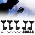 thumbnail image 1 of 5 String Bass Tuners Left 2 Right 3 Zinc Alloy Bass Tuning Pegs for Electric Bass Instrument Accessories, 1 of 8