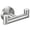 Brushed Nickel, variant on Angle Simple Double Towel Hook, Stainless Steel Bathroom Hand Towel Holder, Coat Hook for Wall, Matte Black