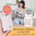 thumbnail image 6 of VOICEGIFT 60 Seconds Recordable Gift Tags with String for All Occasions and Events - Record Your Heartfelt Message for Your Loved Ones (Seashell | 1 Pack), 6 of 10