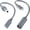 Package 2 Extension Cable, variant on 2 Pack Starlink Mini DC Power Cable Adapter Female DC to USB C Male for Starlink Mini 20V Input Type C to DC 5.5 x 2.1mm Converter for Starlink Mini Power Cord Work with 100W PD Source