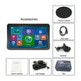 thumbnail image 7 of 9 Inch Touch Screen GPS Navigation With Free Maps 256M+8GB Car Navigator Video Player Rear Camera ,Flexible Double Bracket Installation, 7 of 7