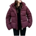 thumbnail image 5 of Guieoi Jackets for Women Clearance under $10.00 Ladies' Casual Colored Long-sleeved Hooded Jacket Red Black*Friday/Cyber*Monday Clearance, 5 of 5