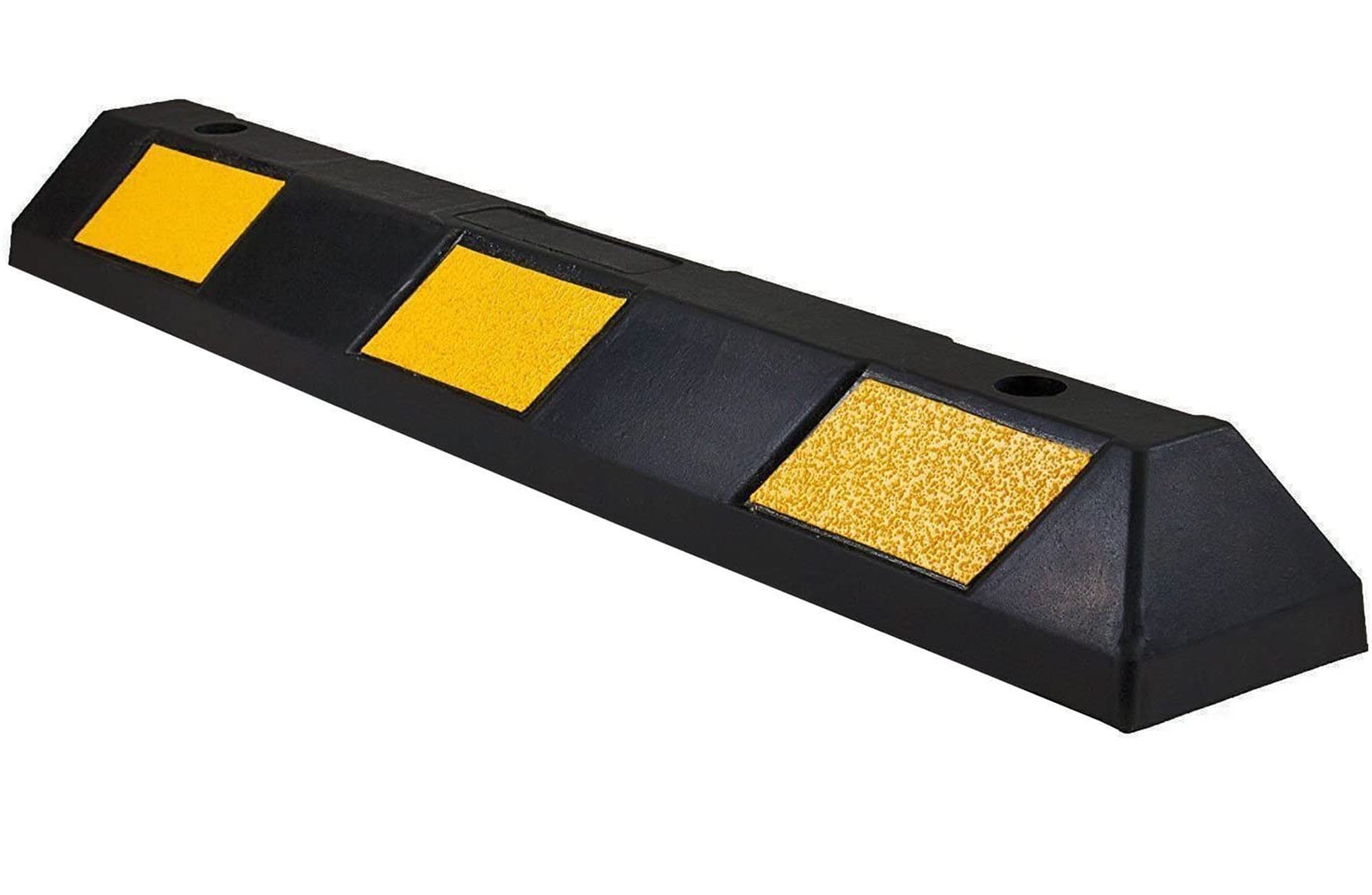 Heavy Duty Rubber Parking Block Curbs Height 3.75" Length 22