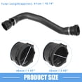thumbnail image 4 of Manguera de refrigerante del radiador inferior No.17127519257/7519257 para BMW 525i Base 2.5L L6 - Gas 2004-2005, 4 of 6
