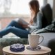 thumbnail image 4 of Drink Coasters Set of 8, 10cm Blue Silicone Round Coasters, Mug Mat Cup Coasters for Coffee, Non Slip Silicone Pad Mat, Tea, 4 of 4