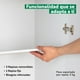 thumbnail image 5 of Ropero Closet De 2 Puertas y 4 Repisas Color Blanco MDP Mueble Organizador KingsHouse blanco 1, 5 of 9
