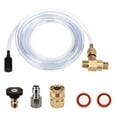 thumbnail image 1 of 5000PSI Chemical Brass Injector Downstream With 9.8ft Tube For Pressure Washer, 1 of 5