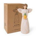 thumbnail image 5 of Blessed Pineapple Angel Figurine, Welcome Home Decor, Hostess Gift for New Homeowners Housewarming for Shelf & Desk, Good Luck Welcome Keepsake, 5 of 8