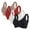 Coffee, variant on Jalioing 4 Pcs Women's Wireless Bras Plus Size Supportive Athletic Bra High Impact Adjustable Everyday Bra