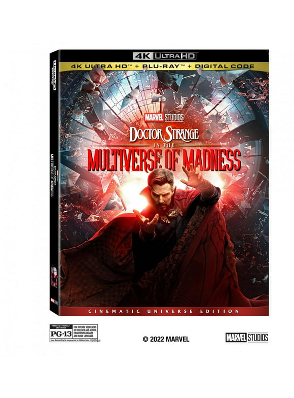 Doctor Strange: In The Multiverse Of Madness (4K Ultra HD + Blu-Ray + Digital Code)
