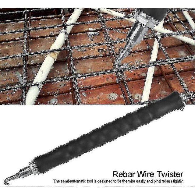 Rebar Wire Twister Wire-tying Twister Tool Semi-automatic Retractable Hook Construction Site1pcs