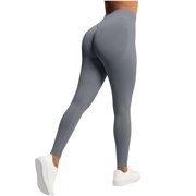 Lenpel Leggings for Women Seamless High Waisted Butt Lifting Full Length Workout Yoga Pants Athletic Gym Leggings