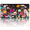 Colorful Flowers, variant on 1 Pcs 2D Flat License Plate Covers & Frames, Colorful Flowers For Decorative Front, Waterproof For Decoration Aluminum License Plate Covers & Frames Cover For Men Women, 12" X 6"