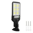 thumbnail image 1 of LED Solar Street Lights  2 Pack Outdoor Solar Motion Sensor Light  Waterproof Solar Security Wall Light Dusk to Dawn with 3 Lighting Modes for Garden  Street  Garage  Path, 1 of 10