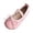 Pink, variant on Girls' Solid Single Shoes, Bow Princess Velvet Mary Jane Flats,Girls Shoes Gold 11(28)