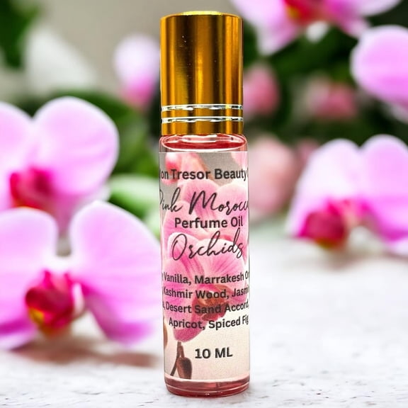 Pink Moroccan Orchids Amazing Perfume Oil