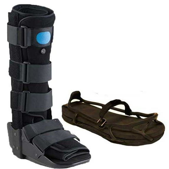 Advanced Ortho Tall Walker Boot Blue w/Evenup-W5-8.5/M4.5-7