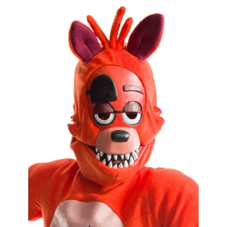 Five Nights At Freddys Childrens Foxy 3/4 Mask (Best Freddy Krueger Mask)