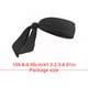 thumbnail image 4 of Sonducket Diadema deportiva de moda, bandas para el sudor traseras ajustables, accesorios de estilo atlético Multicolor de secado rápido para tenis y Accesorio para el cabello Negro, 4 of 6