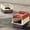 red, variant on Double-Door Enclosed Litter House with Top Exit & Removable Pan for Mess-Free Enclosed Cats Litter Box with Bag