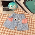 thumbnail image 1 of Pijama de elefante de dibujos animados para hombre y mujer, ropa de dormir bonita y divertida, conjunto de dos piezas para parejas, verano, 2023, 1 of 4