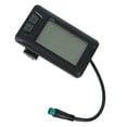 thumbnail image 3 of Medidor de pantalla LCD para bicicleta eléctrica, 24V 36V 48V Pantalla LCD para bicicleta eléctrica Pantalla LCD para bicicleta eléctrica Integración perfecta Jadeshay  A, 3 of 8