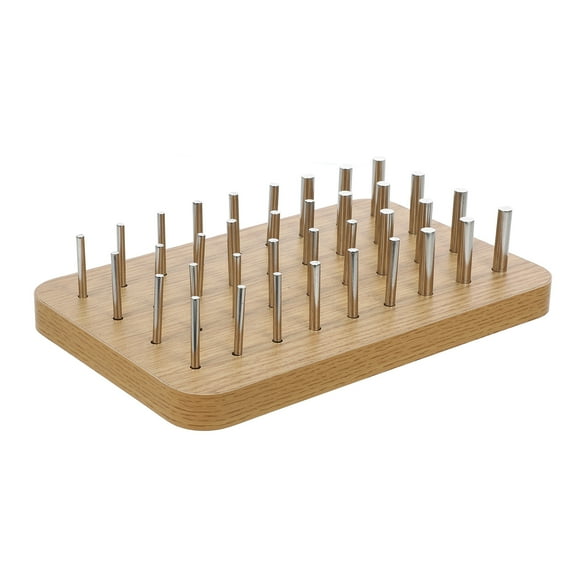 FRCOLOR Hand Therapy Equipment Fine Motor Skills Adult Peg Board Eye Coordination Training Khaki