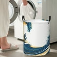 thumbnail image 5 of Man Surfing Laundry Hamper Small Storage Basket/Toy Organizer/Dirty Clothes Bucket, 5 of 5