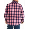 thumbnail image 5 of sogami Men's Big & Tall Flannel Shirt Warm Oversized Long Sleeve Button Down Shirt Loose Fit Casual Plaid Shirt for Fall Winter, 5 of 6