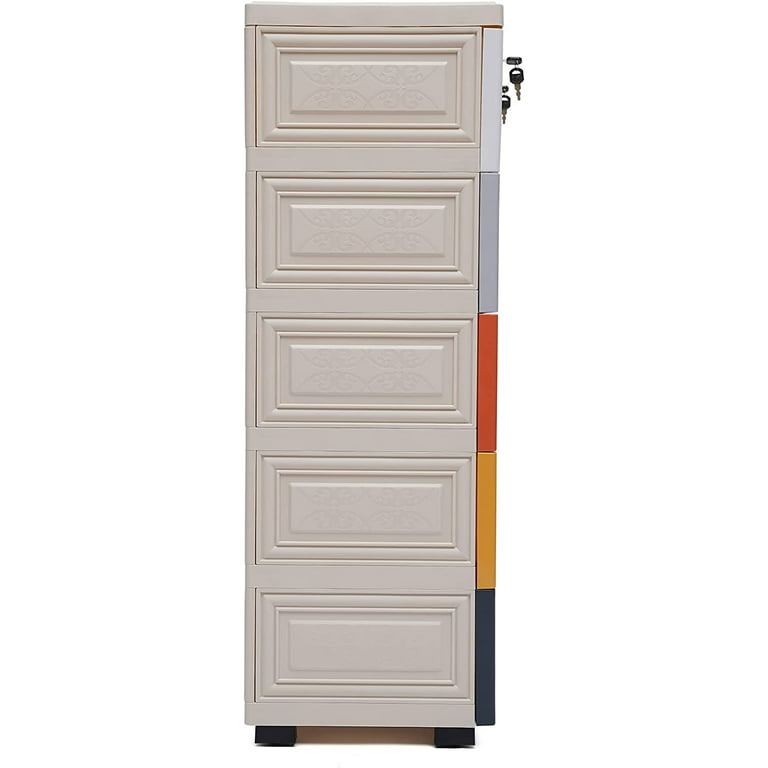 Closet Drawers Tall Dresser Organizer Vertical Clothes Storage