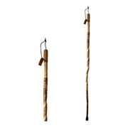 Brazos Rustic Wood Walking Stick, Twisted Hardwood, Traditional Style Handle, for Men & Women, 55