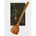thumbnail image 3 of Product Class Tableware Wooden Long Spatula for Wok Cooking Non-stick Rice Utensil Handheld Shovel for Kitchen and Dining Bar, 3 of 8