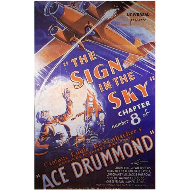 Posterazzi MOVCF9192 Ace Drummond Movie Poster - 27 x 40 in.