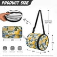 thumbnail image 7 of ZIATUBLE Lemon Floral Hanging Toilet Paper Holder Foldable Paper Dispenser for Bathroom Stain Resistant Hanging Toilet Paper Cover Reusable Paper Towel Storage Container Carrying Bag, 7 of 7
