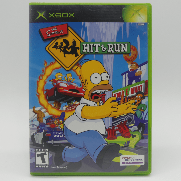 XBOX The Simpsons Hit & Run 国内版 新品未開封 The Simpsons: Hit & Run Xbox, Used, Action & Adventure Game