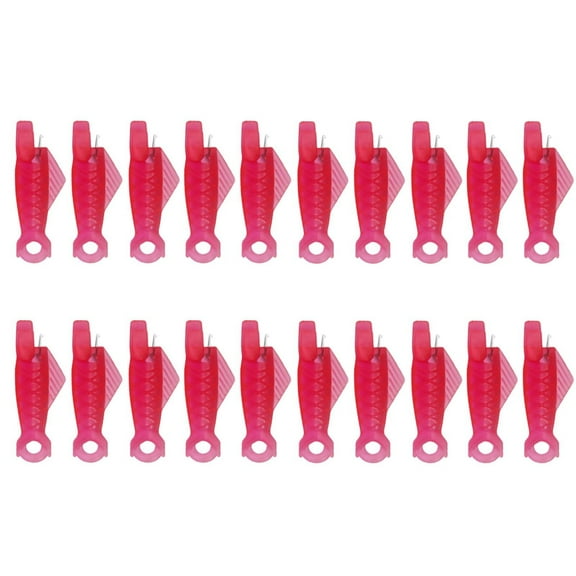 Fish Mouth Sewing Machine Needle Threader, Automatic Sewing Needle Threader, Fish Type Needle Threader, Quick Sewing Machine Loop Easy Selfthread Needle Threaders Tool 50pcs(I)