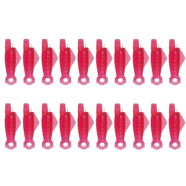 Fish Mouth Sewing Machine Needle Threader, Automatic Sewing Needle Threader, Simple Needle Threader Tool, Quick Sewing Machine Cycle Simple Needle Threader Tool (Green/5 Pcs) 0.31x1.22"