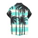 thumbnail image 5 of Camisetas de Lino para Hombres Vintage Bowling Manga Corta Cuello Cubano, Retro Playa Y Verano Hombre Manga Corta Botón Abajo Camisetas, 5 of 9