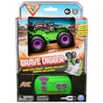 thumbnail image 2 of Monster Jam, 1:64 Grave Digger Remote Control Monster Truck Vehicle, for Ages 4 and up, 2 of 10