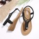 thumbnail image 4 of WILLBEST Sandalias De Plataforma De Verano Para Mujer, Cómodas Chanclas De Tacón Medio, Zapatos Casuales Para Caminar En La Playa, Para Vacaciones, Citas Nocturnas, 4 of 8