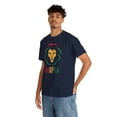 thumbnail image 3 of DJH Apparel | Jamaican Lion Whap'em Inspirational Cultural Unisex T-Shirt, 3 of 5