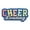 Cheer Leading Patch 1, variant on 12 pieces 2" Custom Activity Scouts Applique Fun Patches - Cheerleading Patch