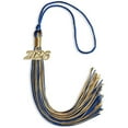 thumbnail image 6 of Endea Graduation Royal Blue/Antique Gold Mixed Color Graduation Tassel with Gold Date Drop, 6 of 11