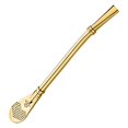 thumbnail image 3 of Tea Spoon Loose Leaf Tea Stainless Steel 304 Straw Colander Tea Leaking Juice Spoon Milk Tea Coffee Stirring Spoon Straws Reusable Stainless Steel Stainless Steel Coffee Filter, 3 of 9